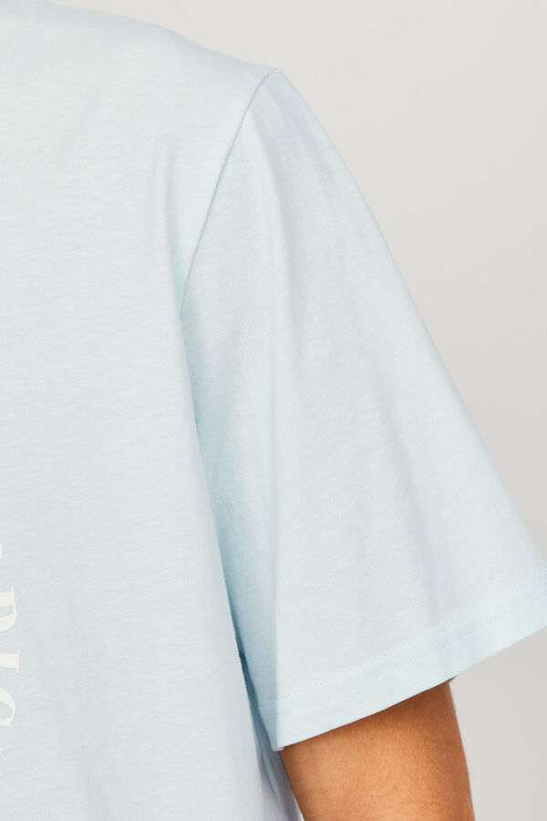 Jack & Jones Camiseta fit est&aacute;ndar turquesa