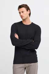Blend Camisola gola redonda preto