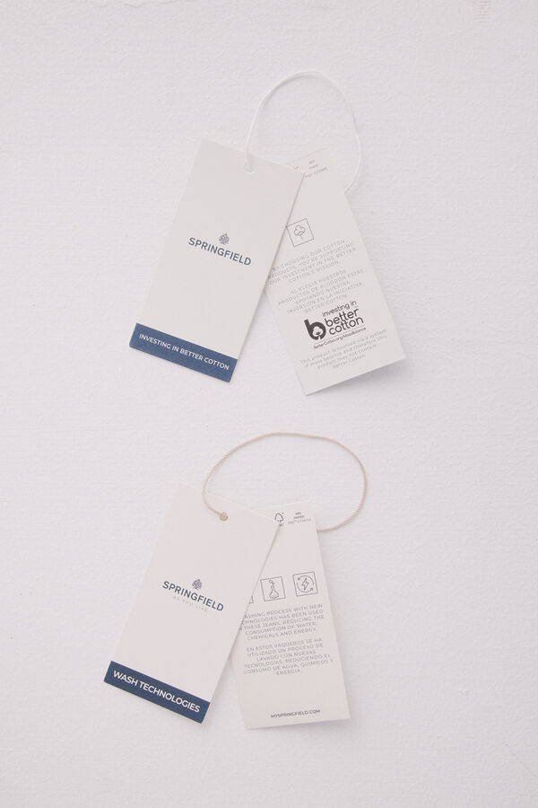 Springfield Jeans culotte azul