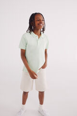 Springfield Kids Polo com logo infantil nas costas verde