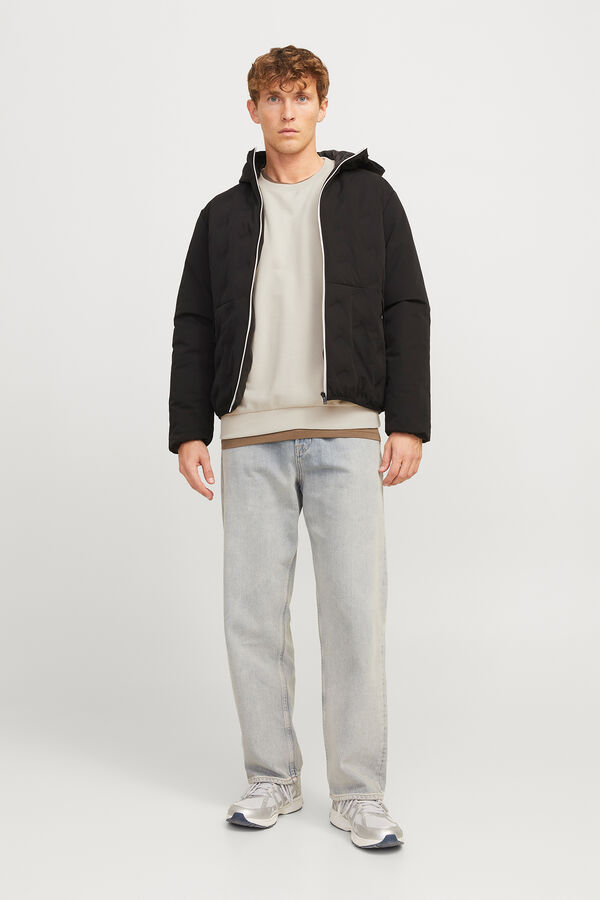 Jack & Jones Sudadera relaxed fit gris