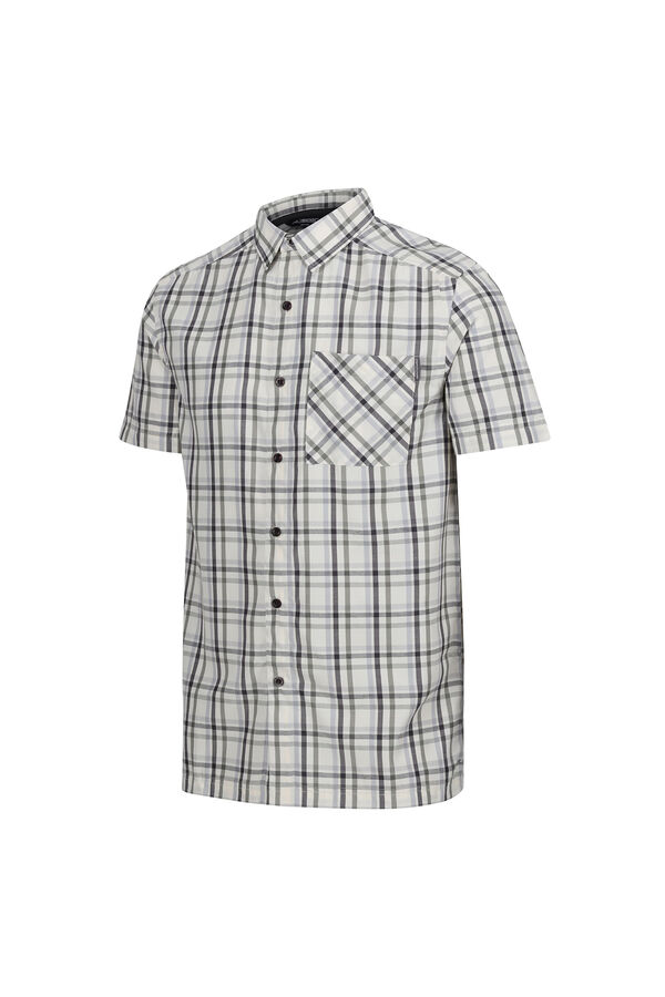 Regatta Camisa aos quadrados Caqui escuro