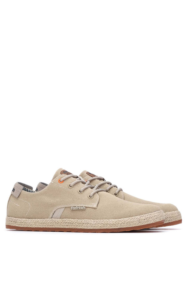 Refresh Zapatos de lona Yute beige