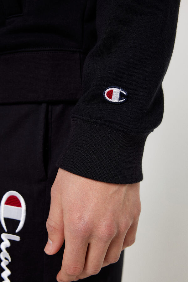 Champion Sudadera abierta cremallera negro