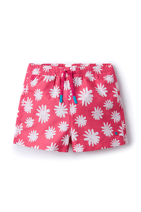 Springfield Kids Ba&ntilde;ador flores ni&ntilde;o rojo