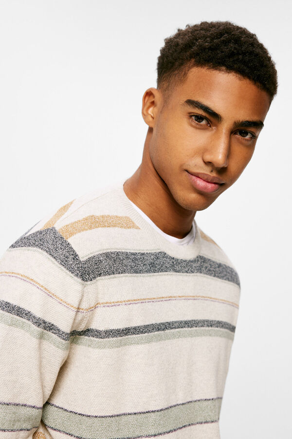 Springfield Camisola riscas cor estrutura azul