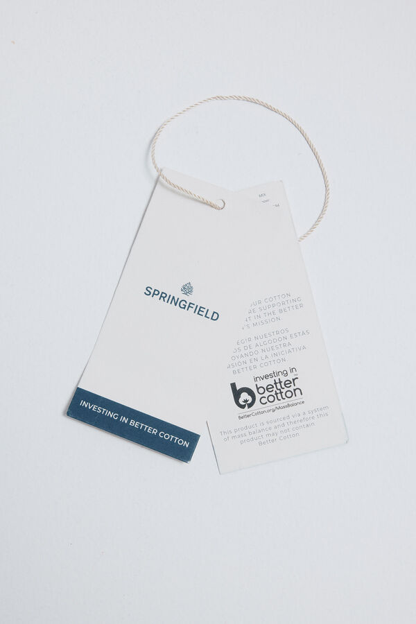 Springfield Cazadora vaquera algod&oacute;n azul