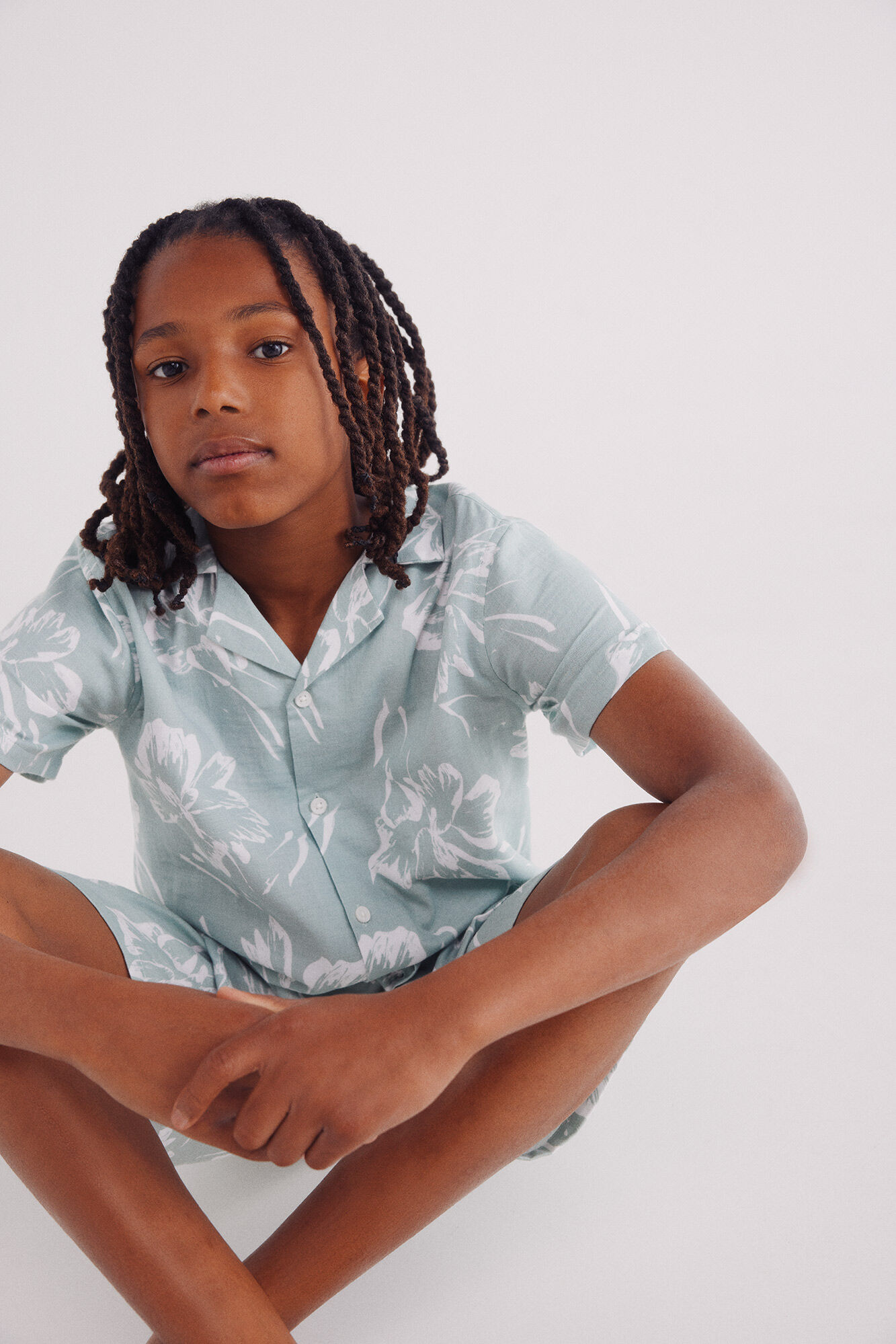 Springfield Kids Camisa hawaiana ni&ntilde;o