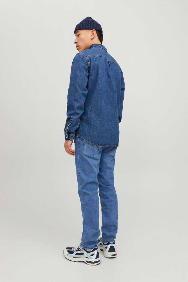 Jack & Jones Jeans com corte afunilado azul