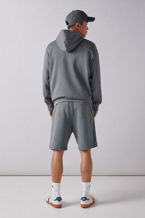 Springfield Bermudas jogger lavadas cinzento