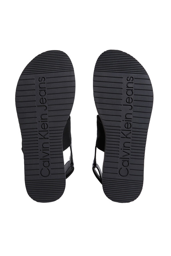 Calvin Klein Sandalias con plataforma negro