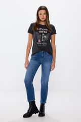 Springfield Camiseta "Savage wings" gris