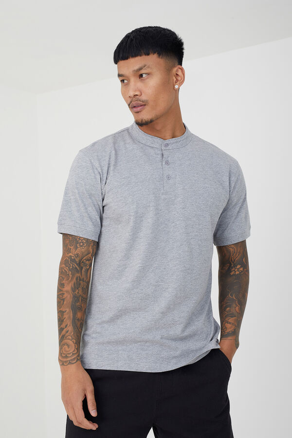 Brave Soul Pack de polos de manga curta estampado