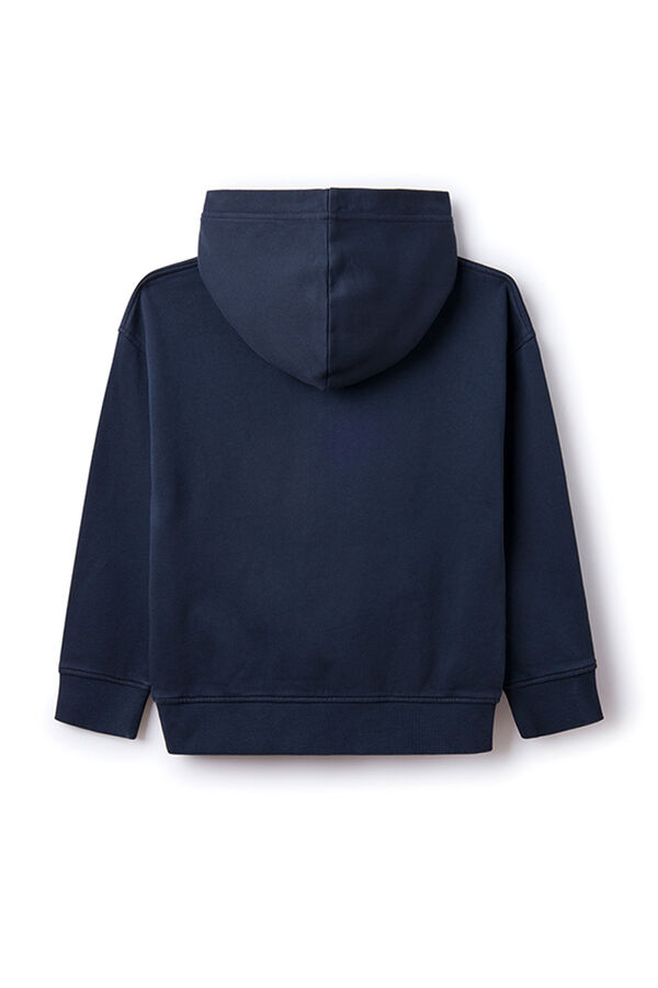 Springfield Kids Sweatshirt capuz logo menino azul