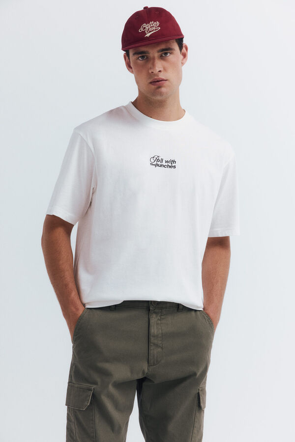 Springfield Pantal&oacute;n cargo slim fit kaki