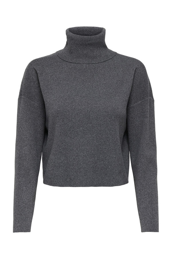 Only Camisola de gola cinzento