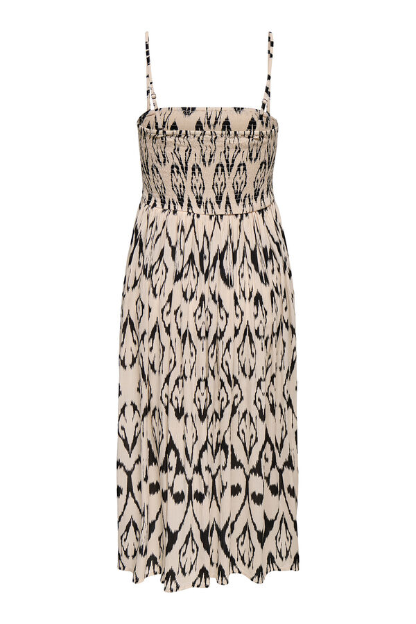 JDY Vestido midi 3 em 1 castanho