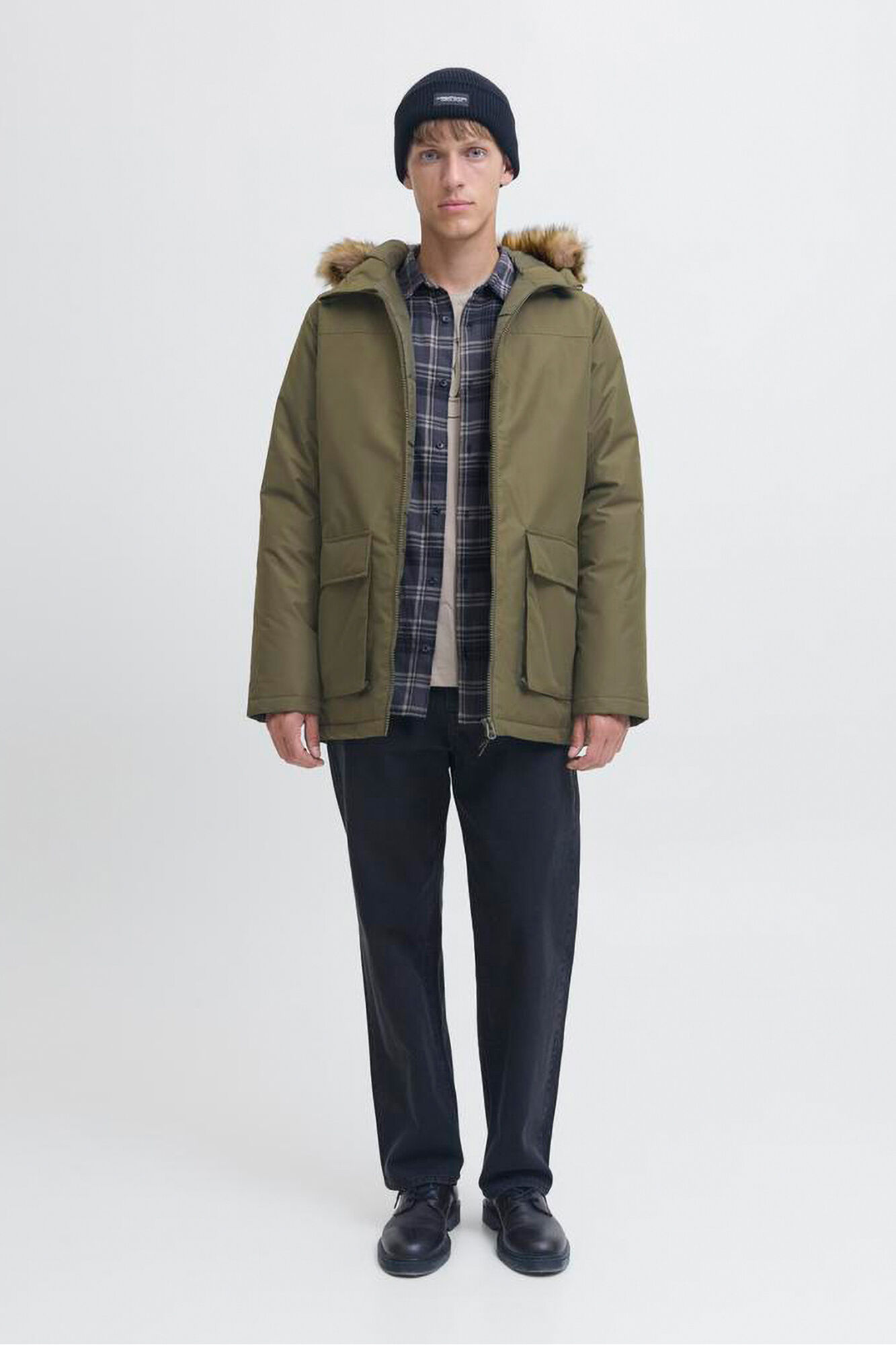 JJ REBEL Parka capucha pelo