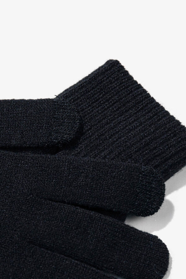 Tiffosi Guantes Lisos negro