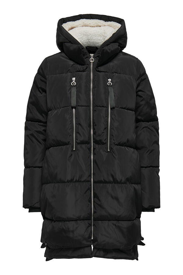 Only jaqueta de inverno preto