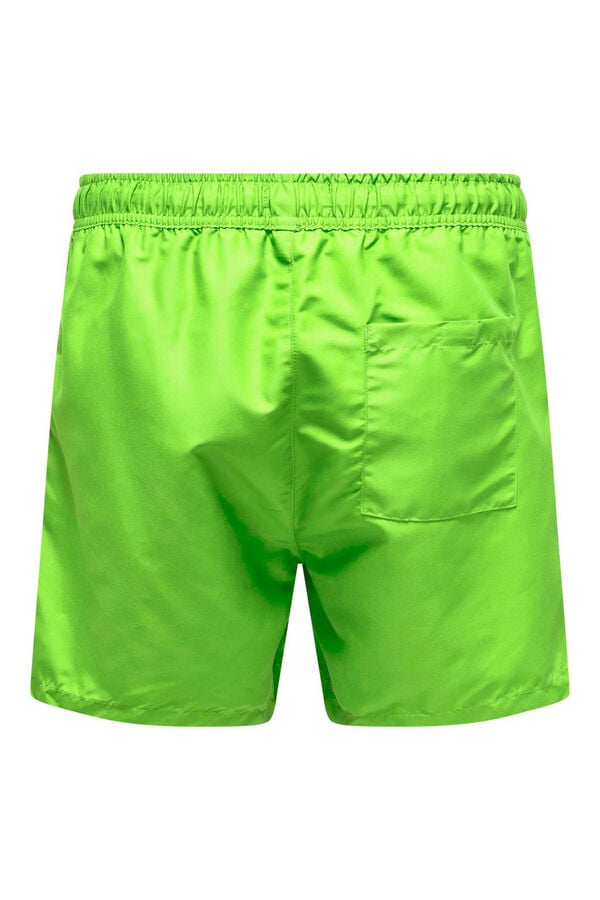 Only & Sons Fato de banho b&aacute;sico verde