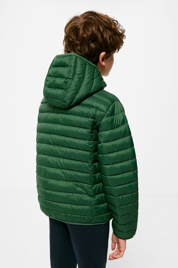 Springfield Chaqueta acolchada niño verde