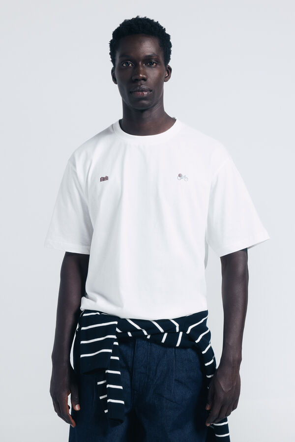 Springfield Camisa de bicicleta japonesa bege