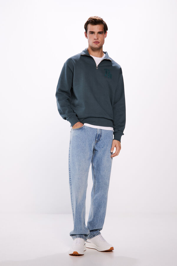 Springfield Sudadera thunder azul