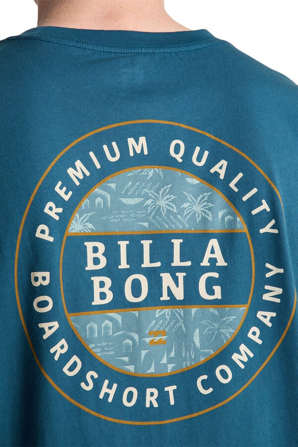 Billabong T-shirt manga curta azul