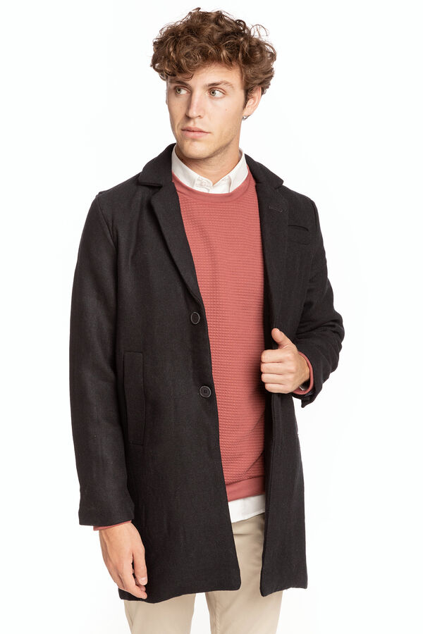 Celopman Abrigo B&aacute;sico azul