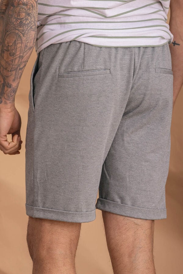 Celopman Bermuda Casual Verde verde