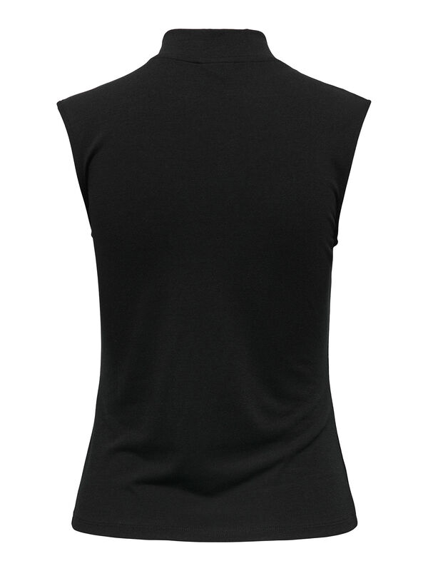 JDY Top sin mangas negro