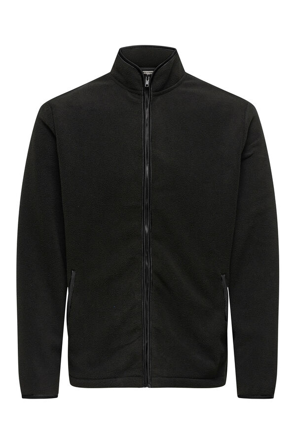 Only & Sons Chaqueta forro polar azul