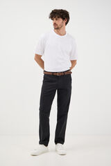 Jack & Jones Cinto chino regular fit preto