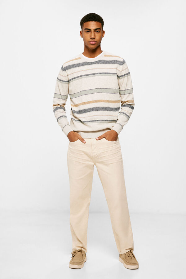 Springfield Camisola riscas cor estrutura azul