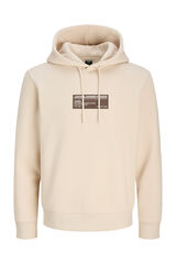 Jack & Jones Sudadera capucha est&aacute;ndar fit gris