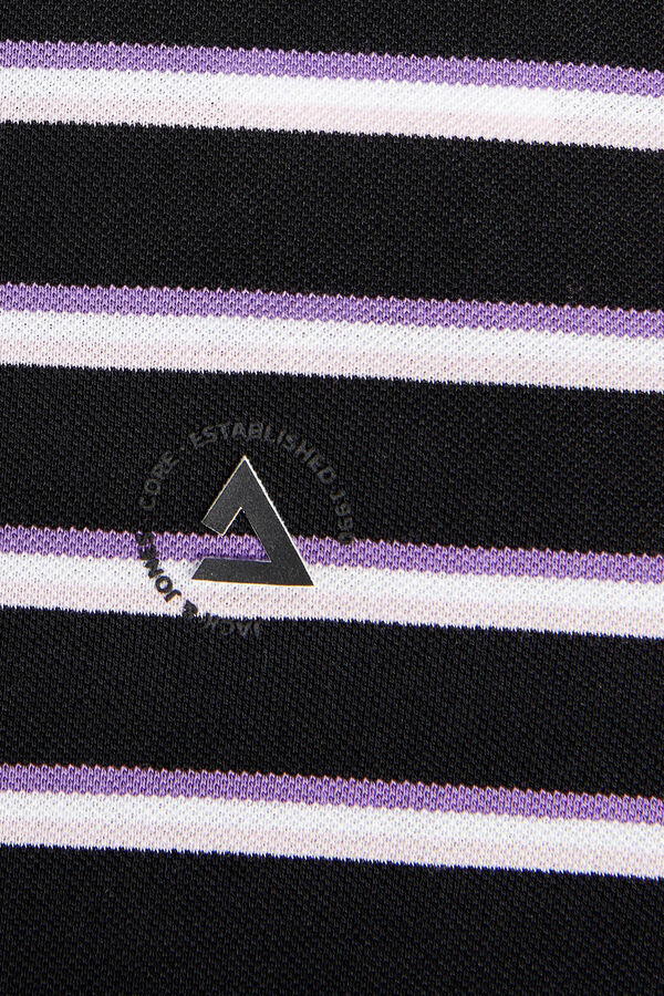 Jack & Jones Polo padr&atilde;o fit preto