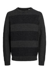 Jack & Jones Su&eacute;ter b&aacute;sico de algod&atilde;o preto