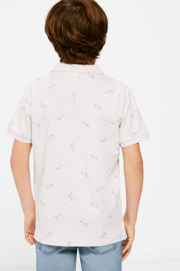 Springfield Kids Polo skate menino cinzento