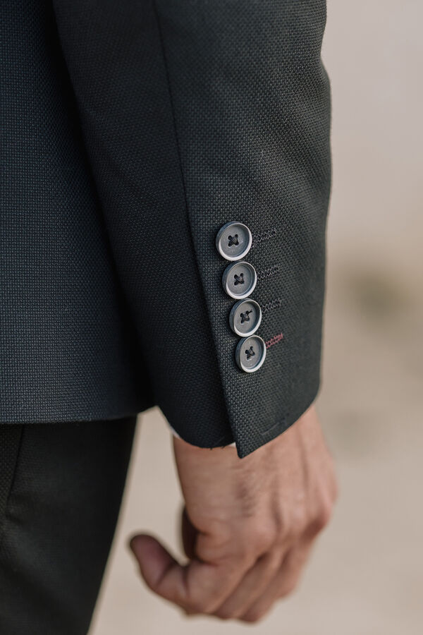 Celopman Chaqueta Traje negro