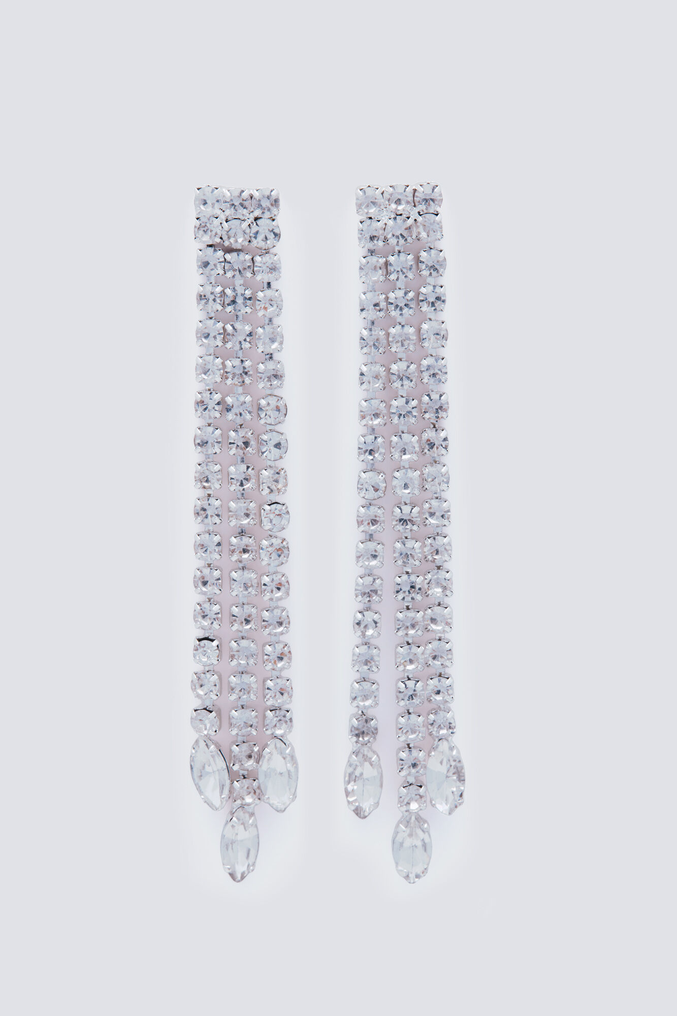 Springfield Pendientes cascada piedras brillantes
