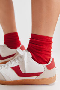 Springfield Meia canelada longa