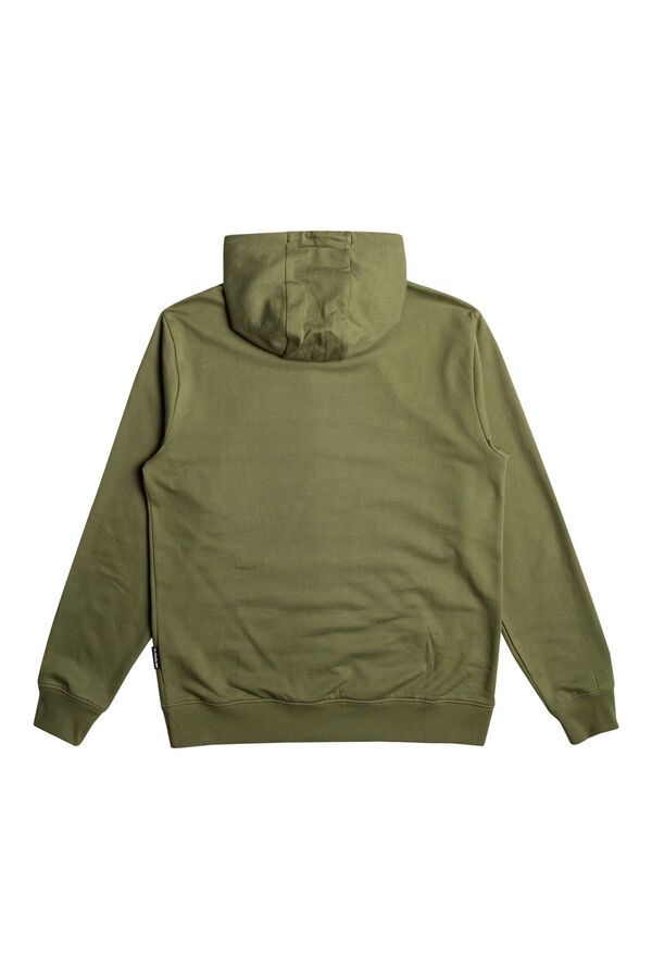 Quiksilver B&aacute;sico - Sweatshirt capuz bege