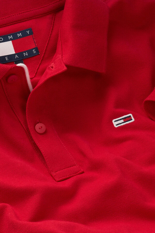 Tommy Jeans Polo de homem Tommy Jeans vermelho