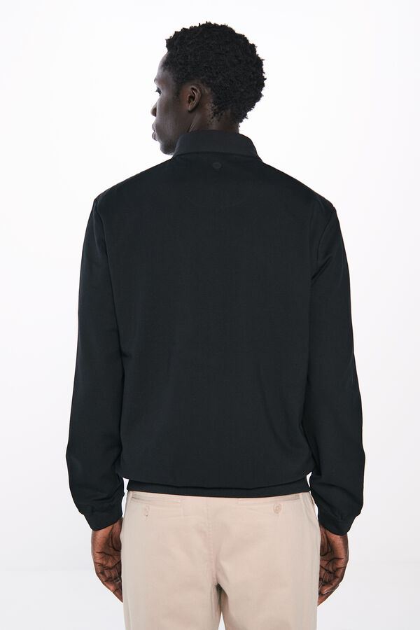 Springfield Chaqueta acolchada combinada negro