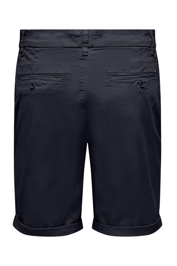 Springfield Bermuda estilo chino marinho