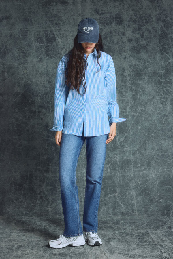 Springfield Jeans Vintage Straight azul