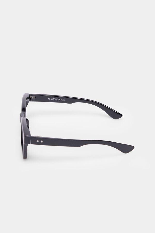 Springfield Gafas de sol de pasta montura cuadrada negro