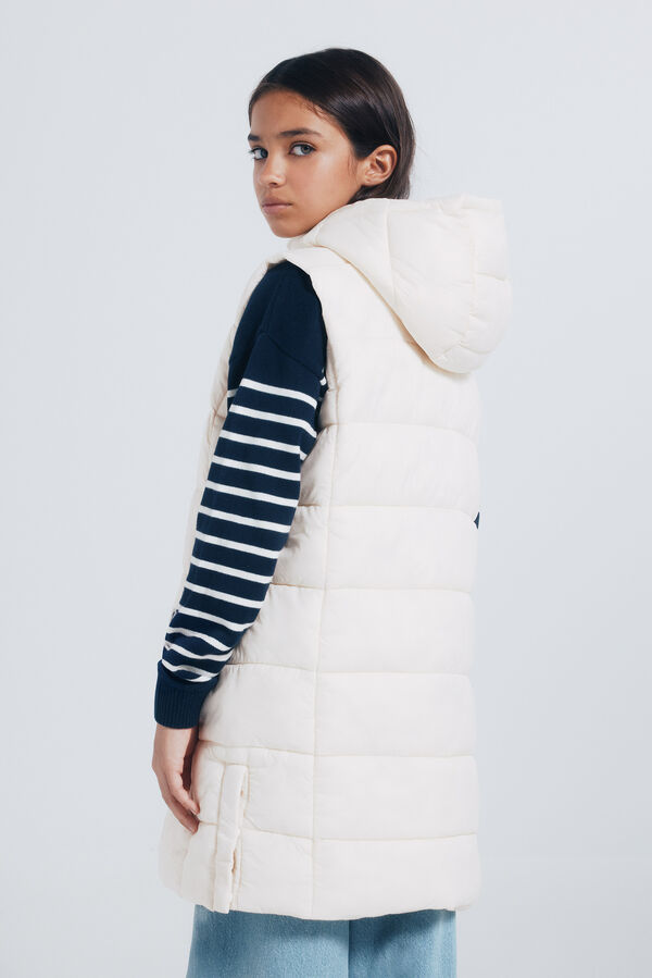 Springfield Kids Chaleco acolchado ni&ntilde;a marr&oacute;n