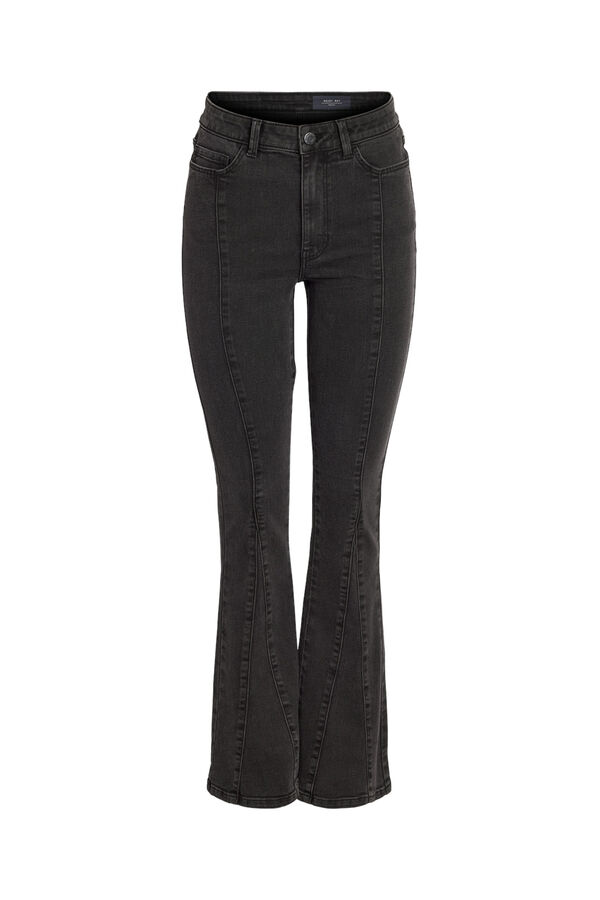 Noisy May Jeans Flare negro